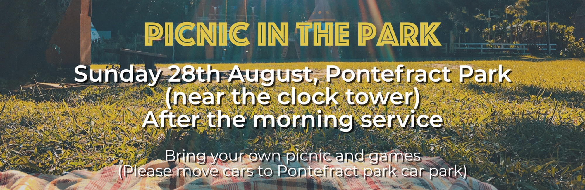 Picnic in the Park banner